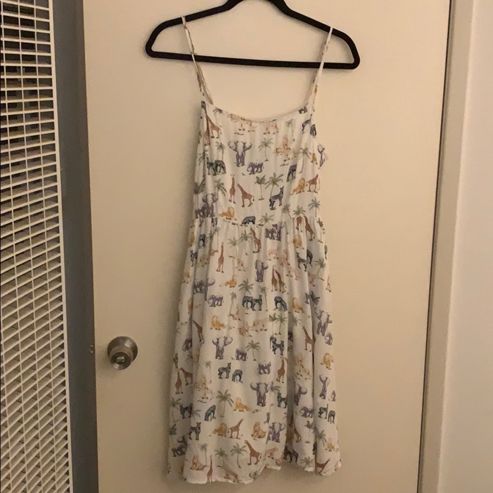 Sugarhill animal print summer dress